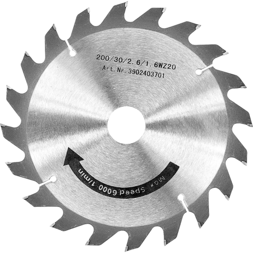 Karbido diskinis pjūklas Bernardo 200 x 3,0 x 30 mm