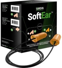 SoftEar Cord earplugs S-M 100pcs