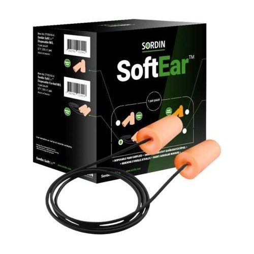 SoftEar Cord earplugs M-L 100pcs