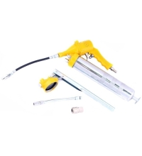 Air grease gun with accessories