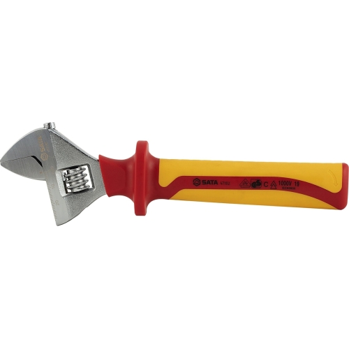 Adjustable wrench 312mm insulated VDE