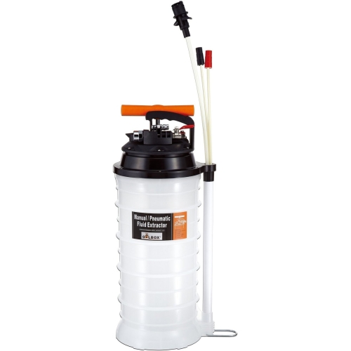 Vacuum oil & fluid extractor manual/air 10.5l