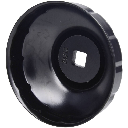Oil filter cap wrench 76mm/12F 3/8"