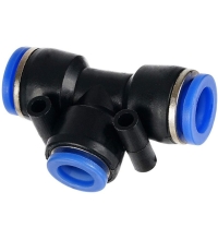 T-type quick push-in connector 8 x 8 x 8mm