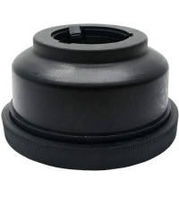 Quick realease nut plastic pressure lid with rubber buffer