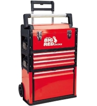 Trolley tool box mad up of 3 parts