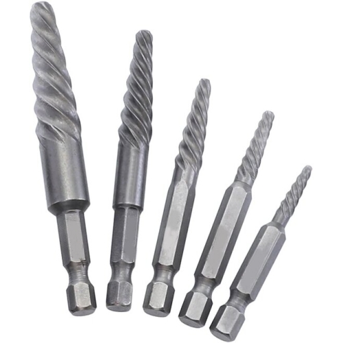 Extractor set 6pcs (thick) 1/4" HEX