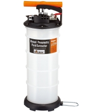 Vacuum oil & fluid extractor manual/air 4l
