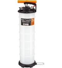 Vacuum oil & fluid extractor manual/air 6l