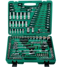 1/4"+3/8"+1/2" Dr. Socket and wrench set 150pcs