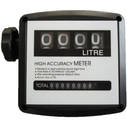 Meter for diesel transfer pump