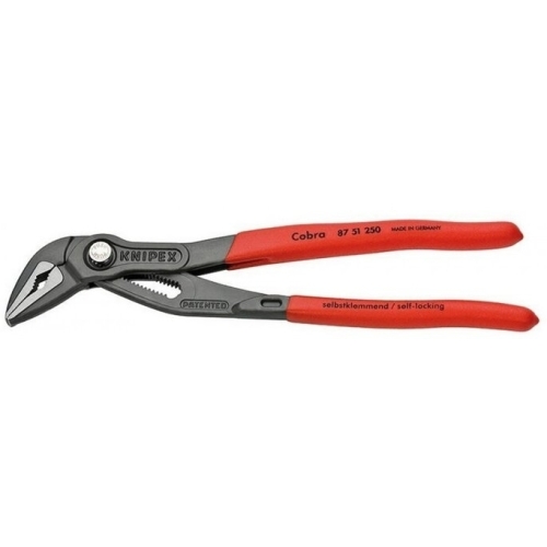 Water pump pliers long jaw KNIPEX Cobra with locking 250mm