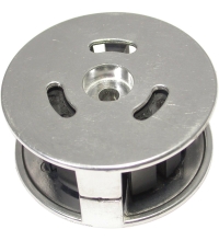 Aluminium adaptor for rubber eraser and stripping wheel