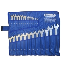 Combination ring and open end spanner set 25pcs. (6-32)