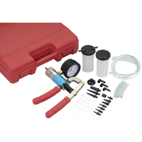 Vacuum & pressure test and brake bleeding kit