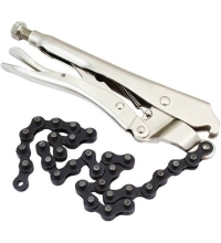 Chain type jaw locking pliers