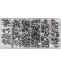 Stainless steel nuts set M3-M10 300pcs