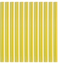 Hot glue stick set (yellow) (12pcs) 7.2x100mm