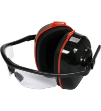 Hearing protectors SNR with safety goggles