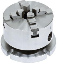 4-jaw chuck diam. 70 mm with face plate diam. 80 mm
