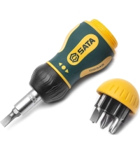 Screwdriver with interchangeable bits (7pcs)