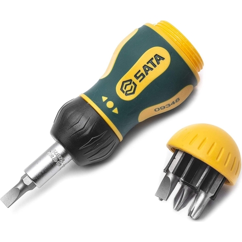 Screwdriver with interchangeable bits (7pcs)