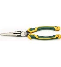 High leverage long nose combination pliers 220mm