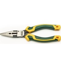 High leverage long nose combination pliers 170mm