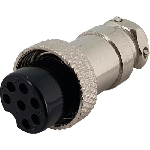 GX-16 7 pin female control connector for DIGITIG 200DC Multipro