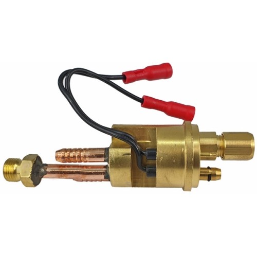 EURO MIG/MAG current-water plug - brass