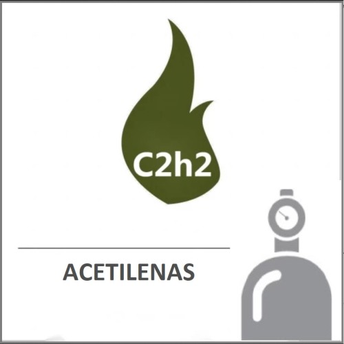 Dujų papildymas Acetilenas- 20l