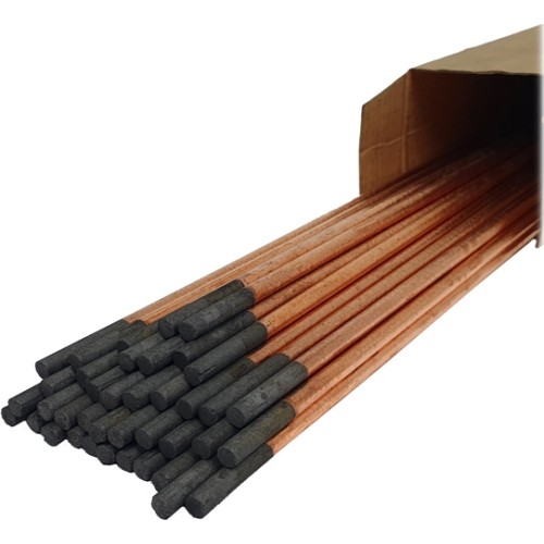 Copper-plated carbon electrode - 6 mm