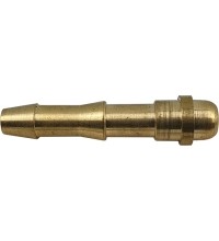 Outlet spigot for gas regulator - 6.3mm (tlen/Ar/CO2/azot)