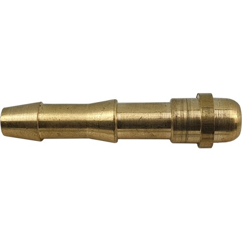 Outlet spigot for gas regulator - 6.3mm (tlen/Ar/CO2/azot)