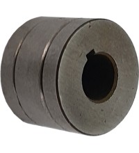 Vielos padavimo kreipiamasis ritinėlis 20 mm ⌀0,6/0,8-1,0 DIGIMIG 205/206P - U (iš aliuminio)