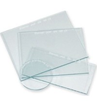 Suvirinimo stiklas apsauginis stiklas, bespalvis - ⌀ 50