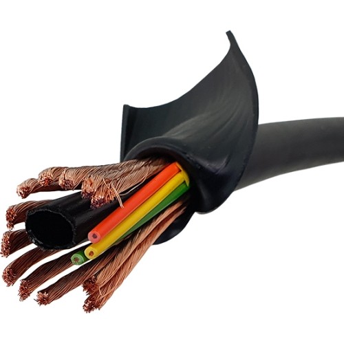 Current-gas cable for MIG welding fixtures from the meter - 35