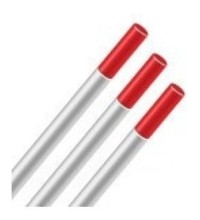 TIG volframo elektrodas WT20 175mm (1 vnt.), raudonas - 1,0
