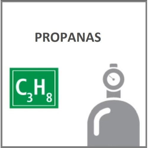 Dujų papildymas Propanas - 40l