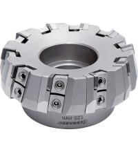75° face milling cutter - diameter 125 mm - B 40 mm