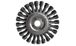 Vielinis šepetys plokščias Osborn125x22mm (1vnt), juodam metalui