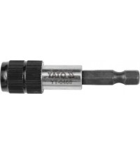 Magnetinis antgalių laikiklis su fiksavimu