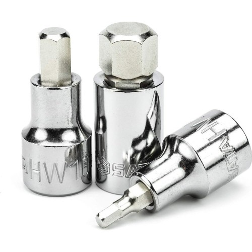 1/2" Dr. Bit socket set (HEX) 9pcs