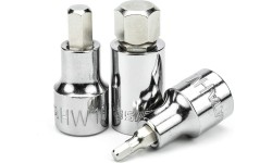 1/2" Dr. Bit socket set (HEX) 9pcs