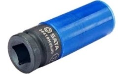 1/2" Dr. Deep impact wheel nut socket 17mm