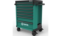 Roller cabinet with tool set trays, 246pcs.