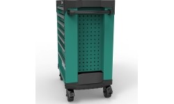 Roller cabinet with tool set trays, 246pcs.