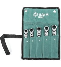 Flex head gear wrench set 5pcs. (10-14)