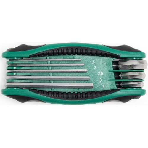 Foldup hex key set 8pcs. (1.5-8)