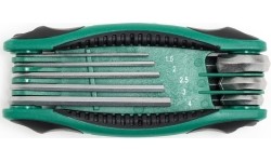 Foldup hex key set 8pcs. (1.5-8)